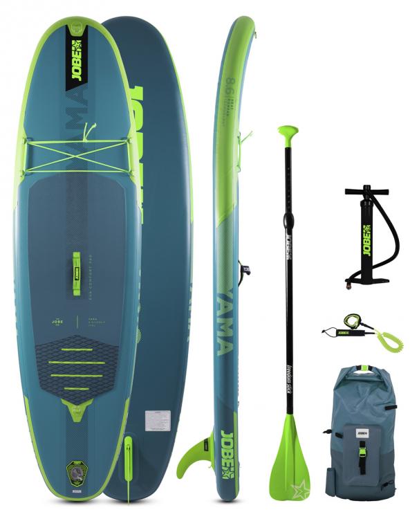 Jobe Yama 8.6 SUP Board Gonflable Paquet (kids)